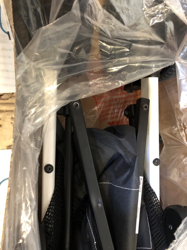 Photo 1 of Chicco Liteway Stroller, Compact Fold Baby Stroller with Canopy, Lightweight Aluminum Frame Umbrella Stroller, for Use with Babies and Toddlers up to 40 lbs. | Cosmo/Black/White