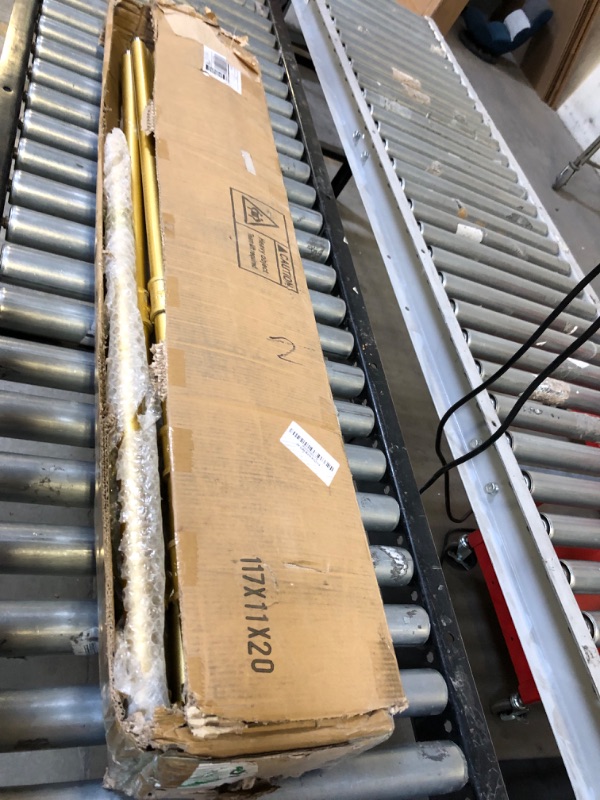 Photo 1 of EDCB Wall Mounted Industrial Pipe Clothing Rack Garment Rack Pipeline Vintage Rolling Rack On Wall, Heavy Duty Rustic Gold Metal Garment Frame for Bedroom, Living room (Black) II-Black