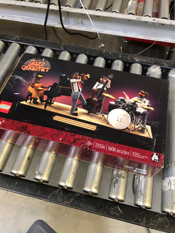 Photo 2 of LEGO Ideas Jazz Quartet 21334 Building Kit; Build-and-Display Model for Adults with a Passion for Music (1,606 Pieces) Frustration-Free Packaging