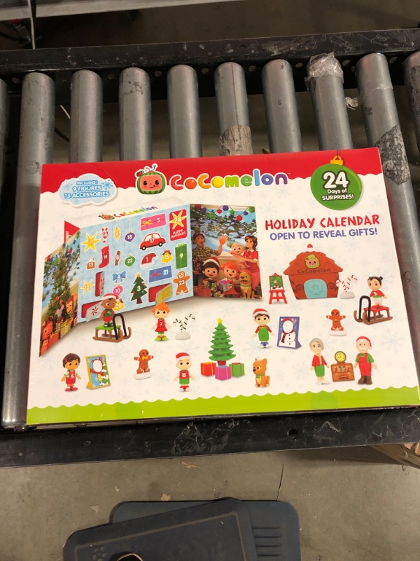 Photo 2 of CoComelon 2022 Holiday Advent Calendar for Kids, 24 Piece Gift Playset - Set Includes Articulated Character Action Figures & Toy Accessories for Kids and Preschoolers