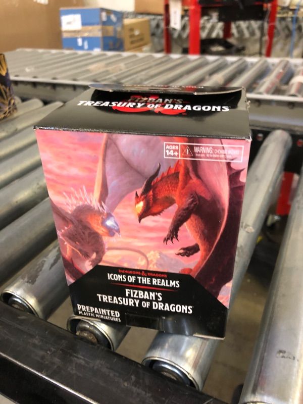 Photo 1 of D&D Icons of The Realms: Fizban's Treasury of Dragons - Booster (Set22) - Contains 4 Miniatures, Pre-Painted, Pre-Assembled, Dungeons & Dragons
