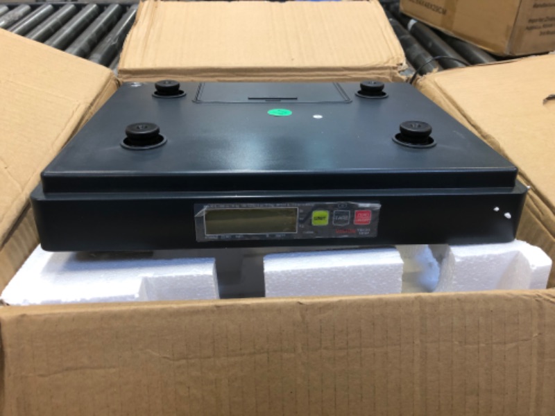 Photo 1 of VisionTechShop TPB-60LB, POS Interface Portion Scale with Most ECR's and POS Systems, Lb/Oz/Kg Switchable, 60lb Capacity, 0.01lb Readability, Single Display, NTEP Legal for Trade COC #22-010