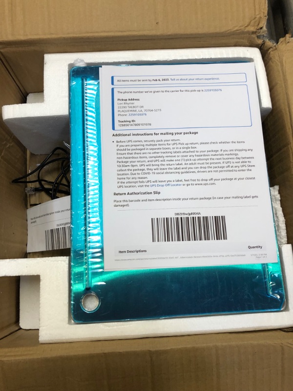 Photo 1 of VisionTechShop TPB-60LB, POS Interface Portion Scale with Most ECR's and POS Systems, Lb/Oz/Kg Switchable, 60lb Capacity, 0.01lb Readability, Single Display, NTEP Legal for Trade COC #22-010
