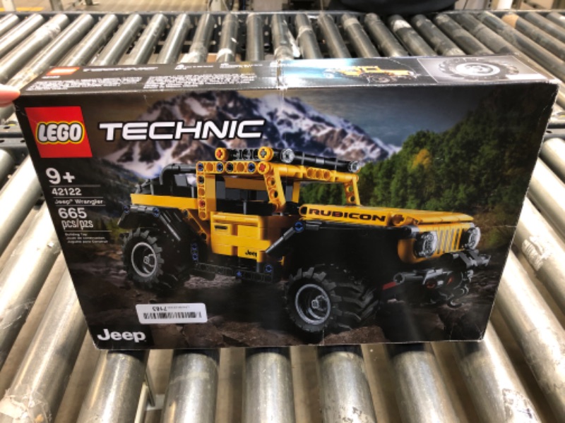 Photo 2 of LEGO Technic Jeep Wrangler 42122 Building Toy Set for Kids, Boys, and Girls Ages 9+ (665 Pieces)
++++++FACTORY SEALED, DAMAGED BOX+++++++++