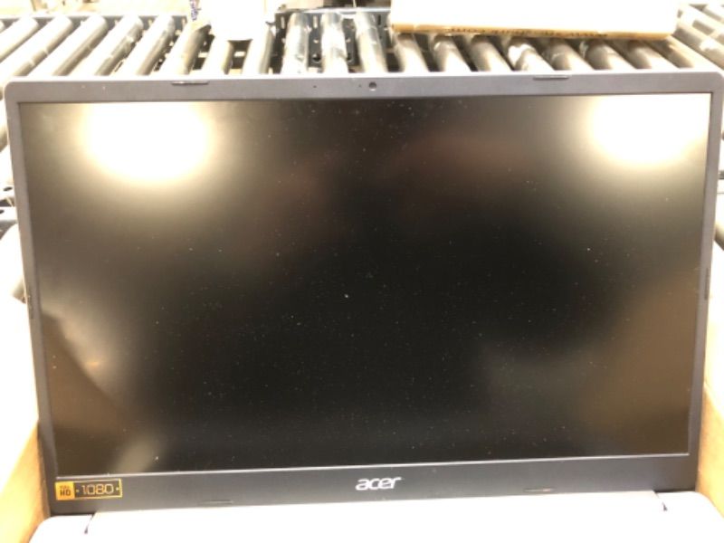 Photo 1 of Acer 2022 Chromebook, 17" IPS Full HD(1920x1080) Screen, Intel Celeron Processor Up to 2.80 GHz, 4GB DDR4 Ram, 64GB SSD, Super-Fast 6th Gen WiFi, Chrome OS, Natural Silver(Renewed)
++++UNABLE TO TEST, MISSING LAPTOP CHARGER, LIGHT USE,  MINOR SCRATCHES ON