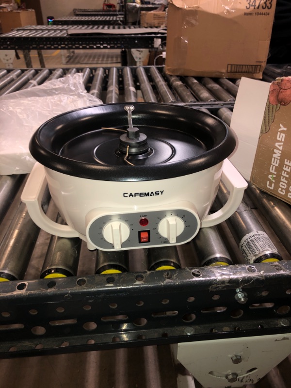 Photo 1 of Upgrade Coffee Roaster Machine for Home Use, 110V Household Electric Coffee Bean Roaster with Timer 1200W Roasting Machine Peanut Bean Home Coffee Roaster
