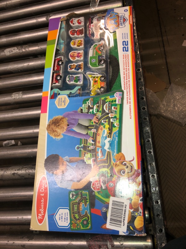 Photo 2 of Melissa & Doug PAW Patrol Activity Rug - Adventure Bay (22 Pieces)