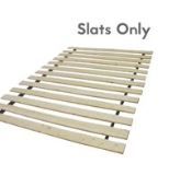 Photo 1 of 1.5-inch Heavy Duty Mattress Support Wooden Slats, Full Size