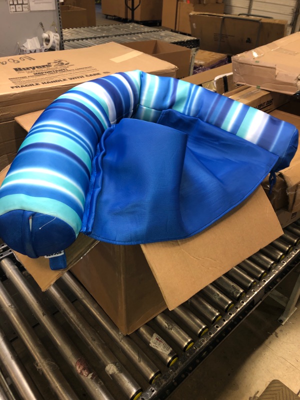 Photo 1 of Big Joe Noodle Sling, Blurred Blue & Mesh Pool Noodle