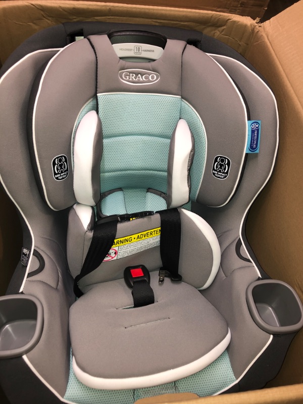 Photo 2 of Graco Extend2Fit Convertible Car Seat, Ride Rear Facing Longer with Extend2Fit, Spire 2-in-1 Spire