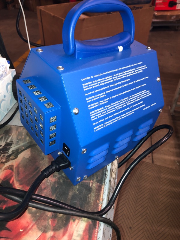 Photo 5 of Fuji Spray 2203G Semi-PRO 2-Gravity HVLP Spray System , Blue & M Aircap Set #2 for Semi-PRO and Hobby-PRO Spray + Spray M Aircap Set #2