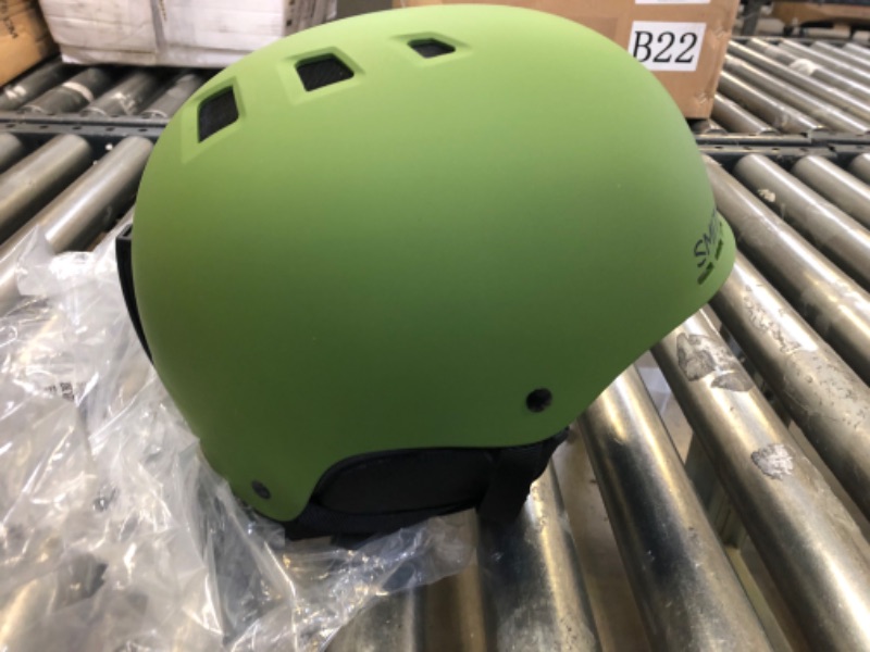 Photo 3 of (Size: Large) Smith Holt Snow Helmet Large Matte Olive