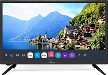 Photo 1 of Norcent 24 Inch 720P HD LED Smart TV (N24H-S1) Build-in WebOS System, HDMI ARC USB Optical Ports, with TTS Function
