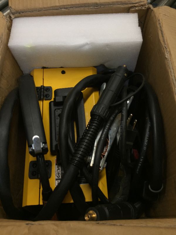 Photo 3 of 135A MIG Welder 110V Flux Core Mig Welder/Lift TIG/Stick 3 In 1 Welding Machine IGBT Inverter Gasless Welder with Two Mig Guns 135A 110V