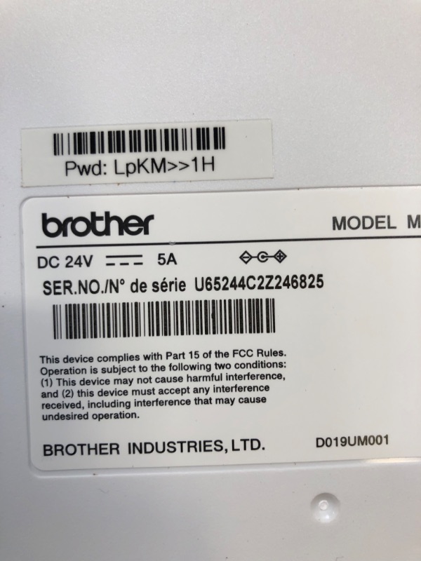 Photo 5 of Brother TD4420DN 4-inch Thermal Desktop Barcode and Label Printer, 203 dpi, 8 IPS, Standard USB and Serial, Ethernet LAN