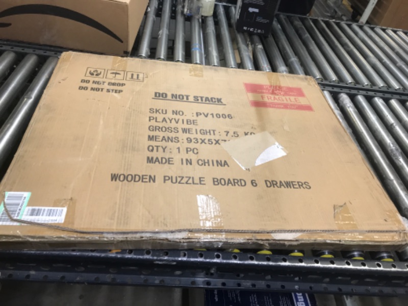 Photo 1 of 1500 Piece Wooden Jigsaw Puzzle Table - 6 Drawers, Puzzle Board | 27” X 35” Jigsaw Puzzle Board Portable - Portable Puzzle Table | for Adults and Kids