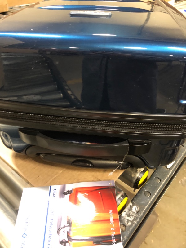 Photo 6 of Samsonite Winfield 2 Hardside Expandable Luggage with Spinner Wheels, Carry-On 20-Inch, Deep Blue Carry-On 20-Inch Deep Blue