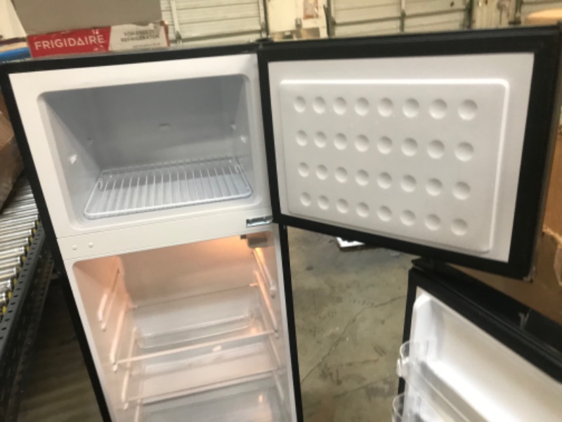 Photo 6 of Frigidaire EFR751, 2 Door Apartment Size Refrigerator with Freezer, Stainless Steel, 7.5  7.5 cu ft Double Door Fridge