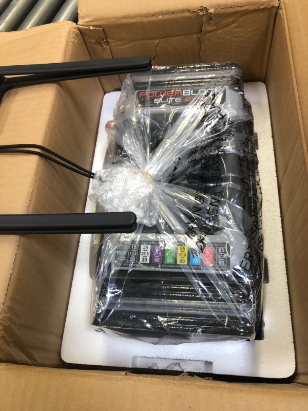 Photo 1 of PowerBlock Elite EXP Adjustable Dumbbell, Stage 1, 5-50 lb. Dumbbells, Durable Steel Build, Innovative Workout Equipment, All-in-One Dumbbells, Expandable with Expansion Kits