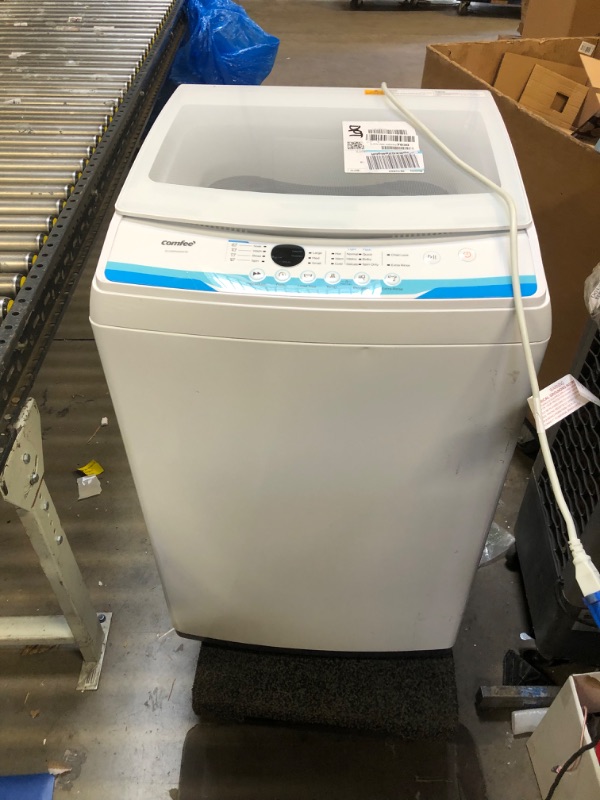Photo 1 of COMFEE’ Washing Machine 2.0 Cu.ft LED Portable Washing Machine and Washer Lavadora Portátil Compact Laundry, 6 Modes, Energy Saving, Child Lock for RV, Dorm...----MINOR USE 
