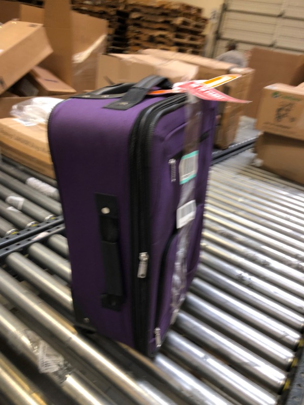 Photo 2 of 19" ROCKLAND LUGGAGE PURPLE 