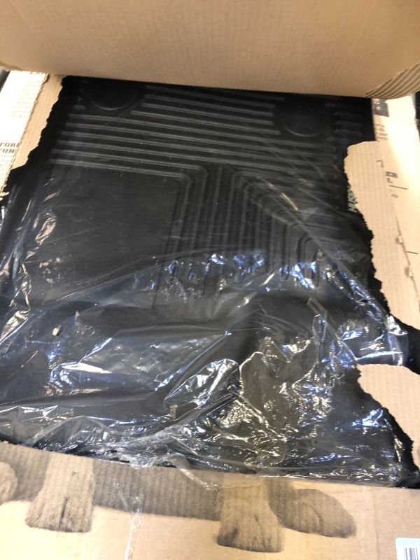 Photo 2 of Husky Liners | X-ACT Contour | Fits 2020 - 2023 Tesla Model Y | 51491 | Front Seat Floor Liners - Black, 2 pcs.