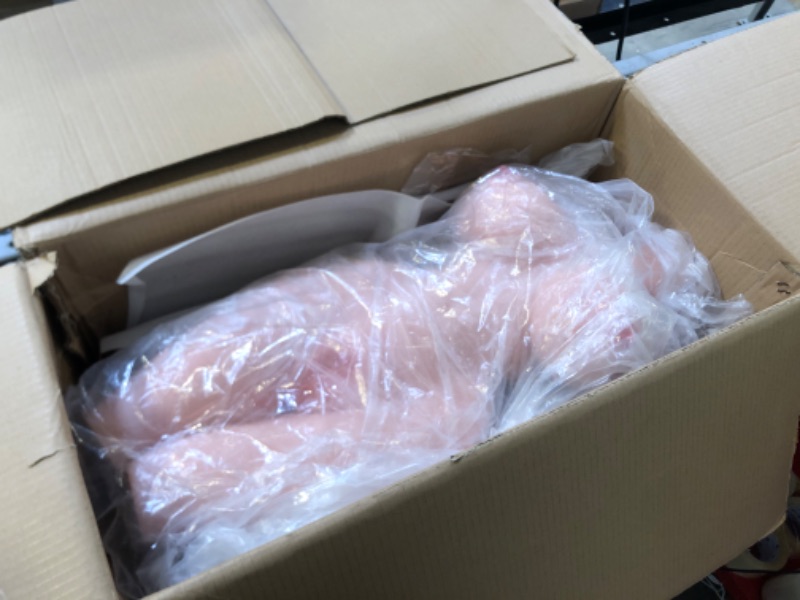 Photo 1 of Male Masturbator Sex Doll with Big Boobs Pussy Ass Adult Life Size Love Doll Female Torso Doll for Male Sex Toy Realistic Sex Dolls Torso Masturbation Adult Doll Mens Sex Toys 37.3lb White ------ FULLY PACKAGED, HAIR AND DUST ON BAG, POSSIBLLY OPENED