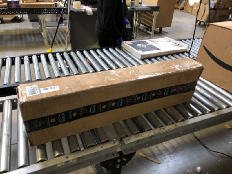 Photo 1 of Amazon Basics Metal Bed Frame, 9-Leg Base for Box Spring and Mattress - Full, 74.5 x 53.5-Inches, Tool-Free Easy Assembly
