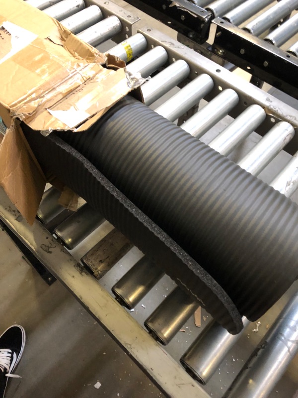 Photo 1 of Amazon Basics 1/2-Inch Extra Thick Exercise Yoga Mat Black Yoga Mat---MINOR USED 