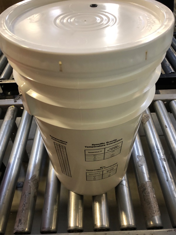 Photo 5 of 6.5 Gallon plastic fermenter with lid