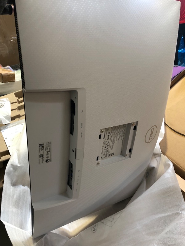 Photo 1 of Dell S3221QS 32 Inch Curved 4K UHD, VA Ultra-Thin Bezel Monitor, AMD FreeSync, HDMI, DisplayPort, Built in Speakers, VESA Certified, Silver