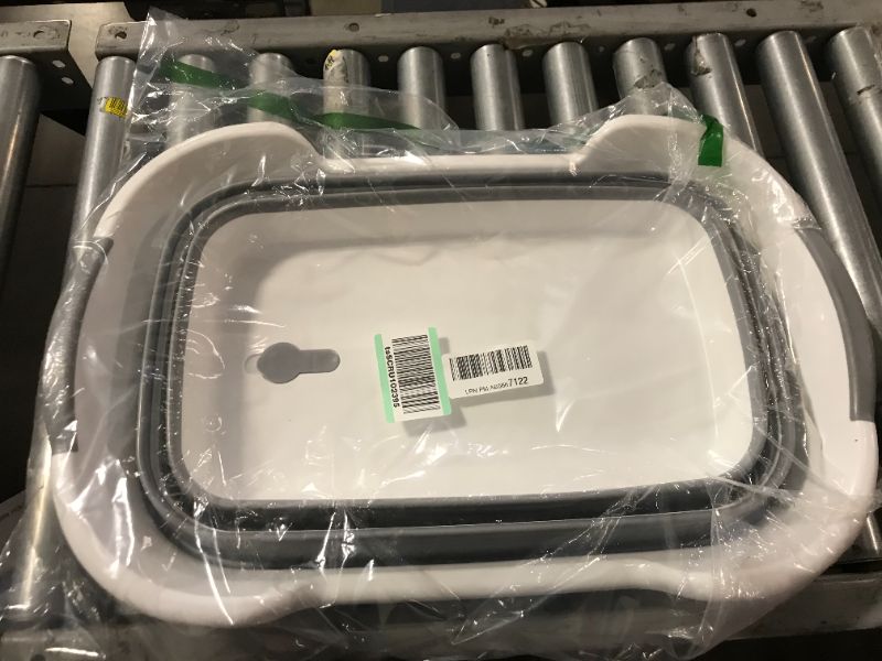 Photo 1 of collapsible baby bathtub with drain