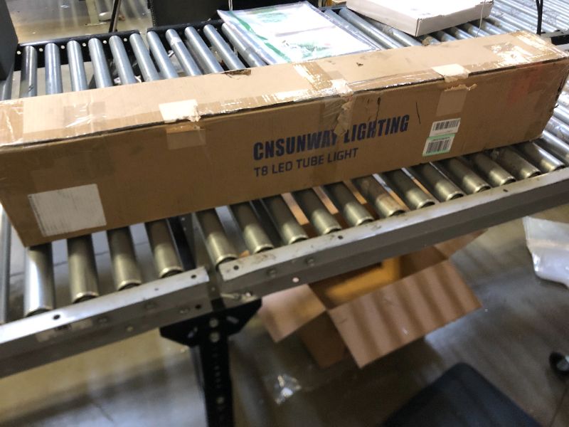 Photo 2 of CNSUNWAY Lighting 8FT LED Bulbs, 45W(100W Equiva.), 6000K Cool White, 5400LM Super Bright, Dual-Ended Power, Ballast Bypass, Frosted Cover, F96T12 Fluorescent Light Bulbs Replacement - 5 Pack
