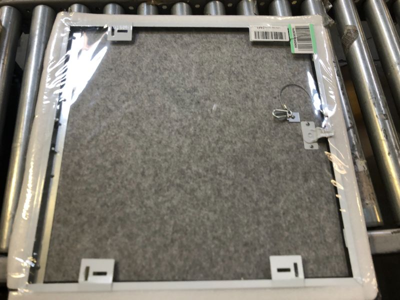 Photo 1 of Access Door 20" X 20" Sound Rated Steel Access Panel Felt Covered Door for Concealed Wall / Ceiling Application with Slotted Lock - [Outer Dimensions: 21" Width X 21" Height]
