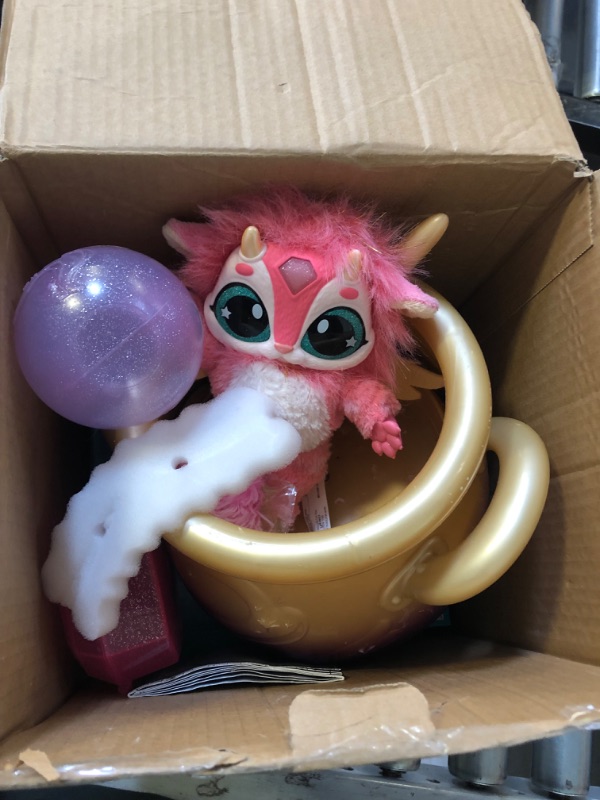 Photo 1 of Magic Mixies Magical Misting Cauldron with Interactive 8 inch Pink Plush Toy and 50+ Sounds and Reactions