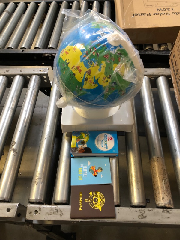 Photo 2 of PlayShifu Educational Globe for Kids - Orboot Earth (Globe + App) Interactive AR World Globe | 400 Wonders, 1000+ Facts | STEM Toy Gifts for Kids 4-10 Years | No Borders, No Names on Orboot Globe
