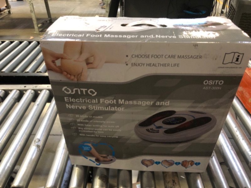 Photo 4 of OSITO EMS & TENS Foot Circulation Devices- Electric Foot Stimulator Massager Promoter - FSA or HSA Eligible, Boosting Circulation, Alleviate Pain and Aching Feet, Legs and Ankles
