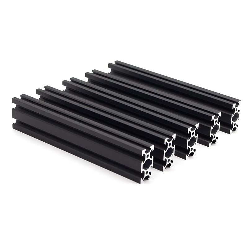 Photo 1 of 5PCS V Slot 2040 Aluminum Extrusion European Standard 1000mm(39.3’’) Length Anodized Linear Rail for CNC DIY 3D Printer and Industrial Bracket Making