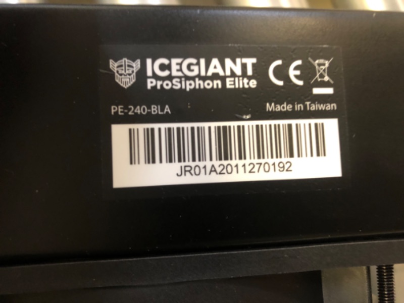 Photo 1 of IceGiant ProSiphon Elite CPU Cooler for Intel AMD Desktop Processors, Compatible with AMD Ryzen 7000, AM4, AM5, sTRX4, TR4 CPUs, Intel LGA 115x, 1366, 1200, 2011/2066
