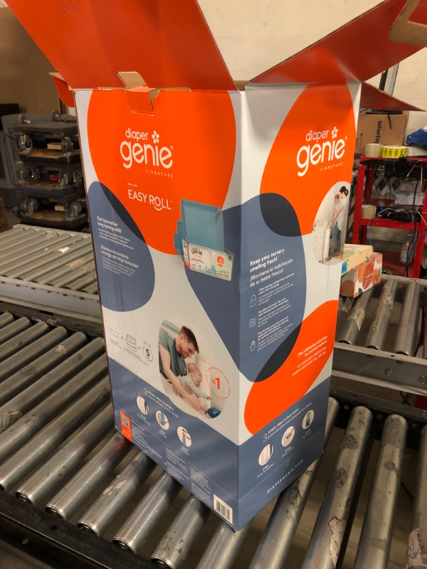 Photo 2 of Diaper Genie Signature Pail | Holds Up to 846 Newborn-Sized Diapers Per Refill New Signature Pail 