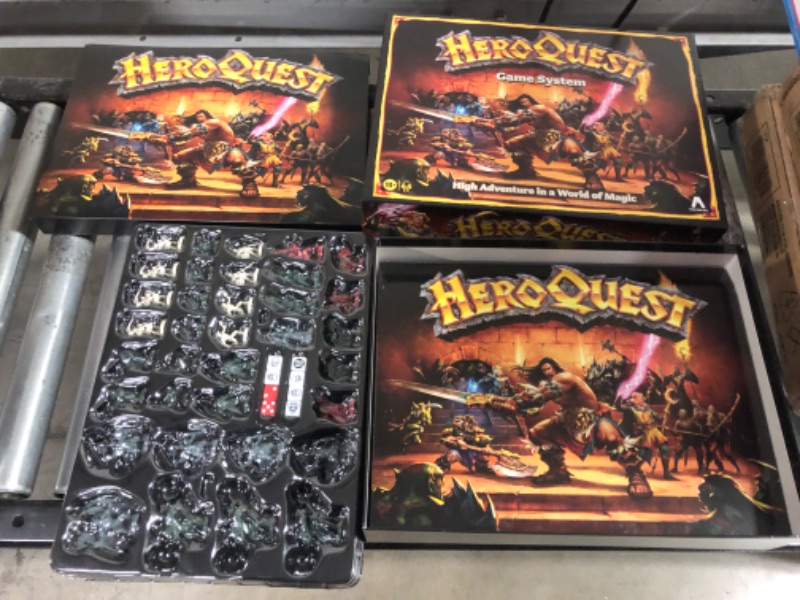 Photo 2 of Avalon Hill HeroQuest Game System Tabletop Board Game, Immersive Fantasy Dungeon Crawler Adventure Game for Ages 14 and Up, 2-5 Players
