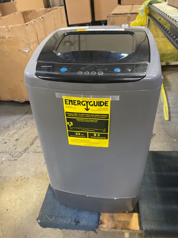 Photo 1 of COMFEE' Portable Washing Machine, 0.9 cu.ft Compact Washer, MARKINGS ON EXTERIOR 