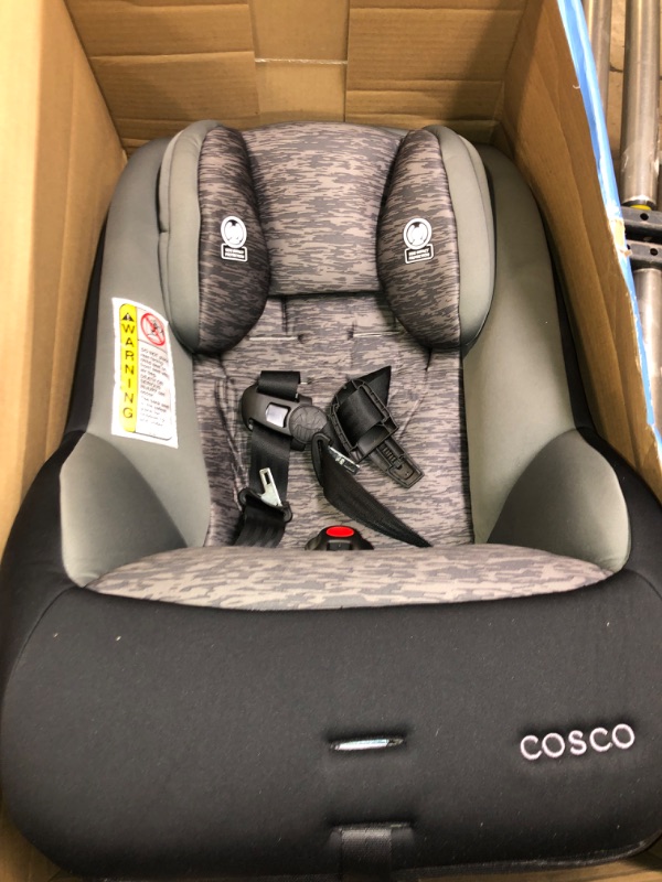 Photo 3 of Cosco Mighty Fit 65 DX Convertible Car Seat (Heather Onyx Gray)