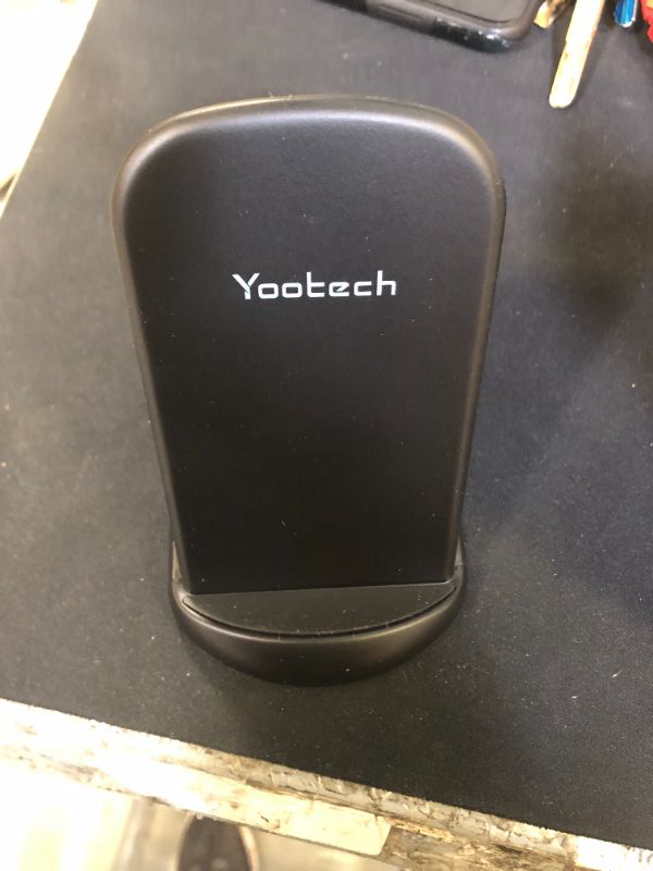 Photo 3 of Yootech Wireless Charger Qi-Certified 10W Max Wireless Charging Stand