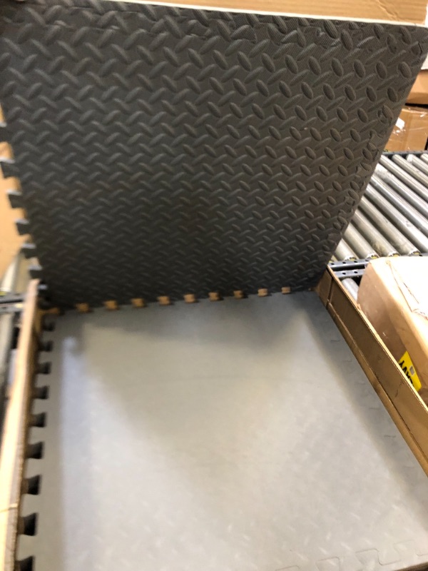 Photo 3 of ProsourceFit Puzzle Exercise Mat ½”, EVA Foam Interlocking Tiles, - 24 Sq Ft - 6 Tiles, BOX CUTTER SCRAPE