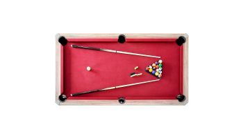 Photo 1 of Hathaway Newport 7-Foot Pool Table Combo Set *COMPLETE TWO BOX SET, PACKAGE DMG, DMG TO WOOD