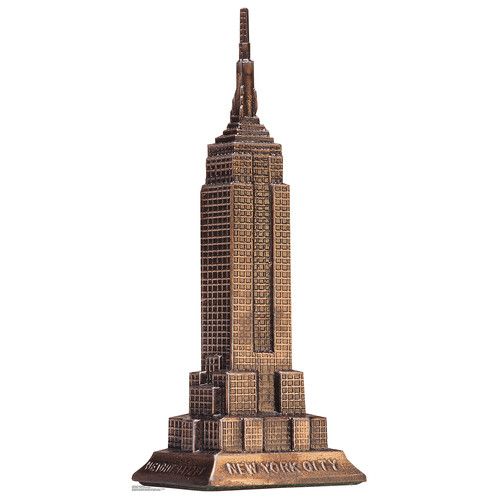 Photo 1 of 1926 76 X 37 in. Empire State Building Cardboard Standup
