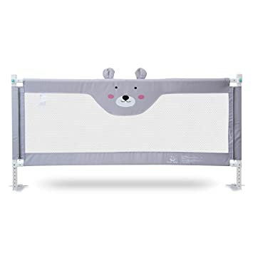 Photo 1 of Bed Rail for Toddlers Bed Rail for Kids Guard Safety Rail for King Queen & Twin Full Size Bed Sleep Rails Extra Tall Rail Bed bumber Bed Fence 70.8“ 1 Side
