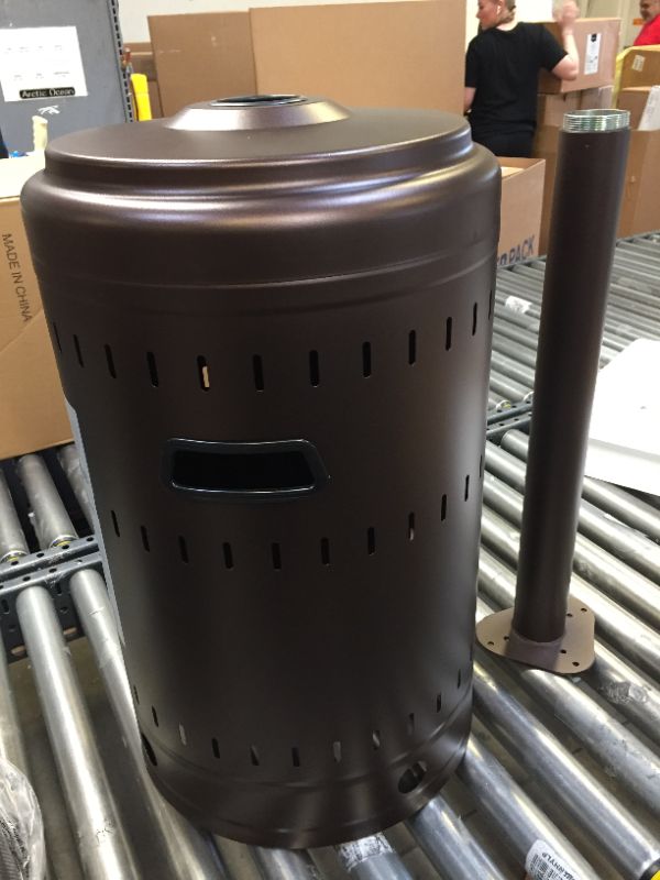 Photo 2 of AmazonBasics Commercial Outdoor Patio Heater, Sable Brown  *** FACTORY SEALED ITEM ***