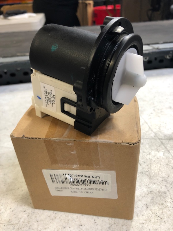 Photo 2 of 4681EA2001T Washer Drain Pump Motor by Beaquicy - Replacement part for Ken-more and L-G Washing Machine (OEM 4681EA2001T Original Version)
